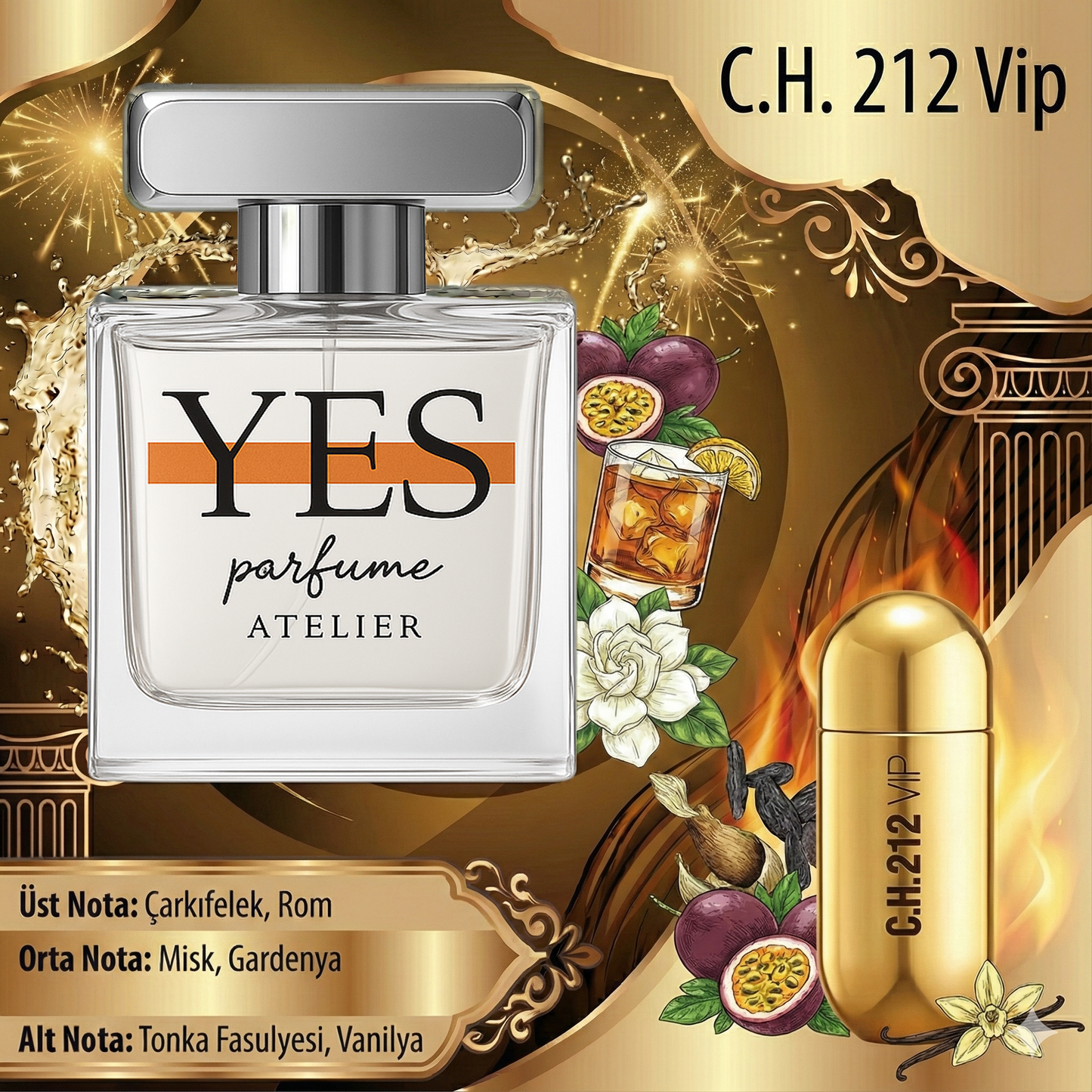Carolina Herrera 212 VIP - Yes Parfüm Man