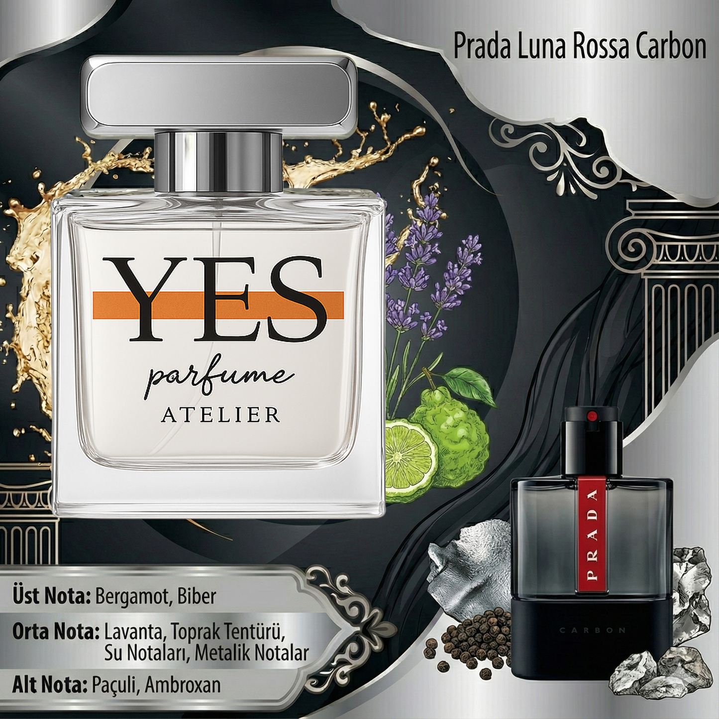 Prada Luna Rossa Carbon - Yes Parfüm Man