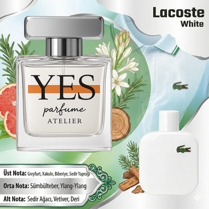 Lacoste White - Yes Parfüm Man