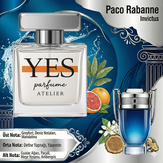 Paco Rabbane Invictus - Yes Parfüm Man