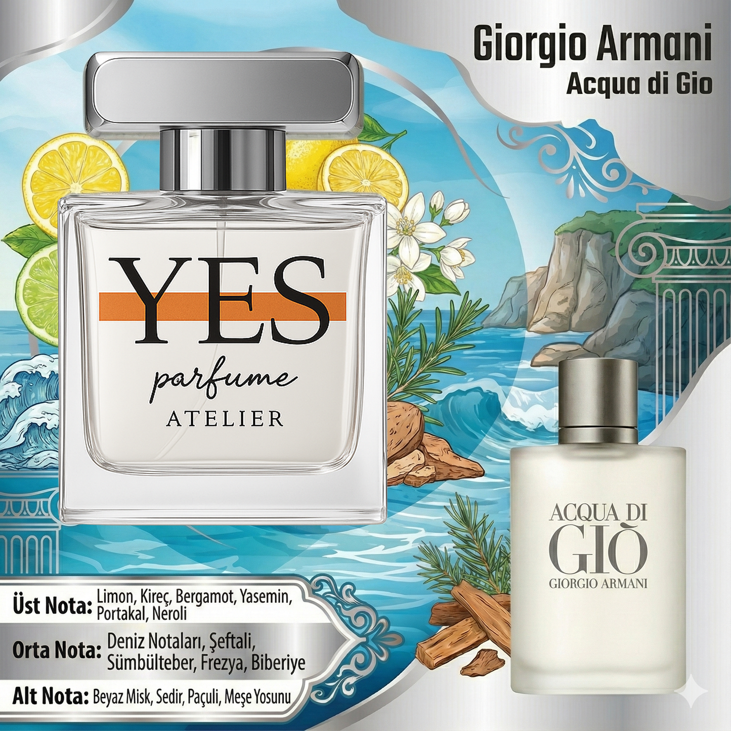 Giorgio Armani Acqua Di Gio - Yes Parfüm Man