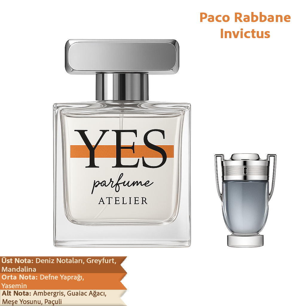 Paco Rabbane Invictus - Yes Parfüm Man